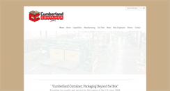 Desktop Screenshot of cumberlandcontainer.com